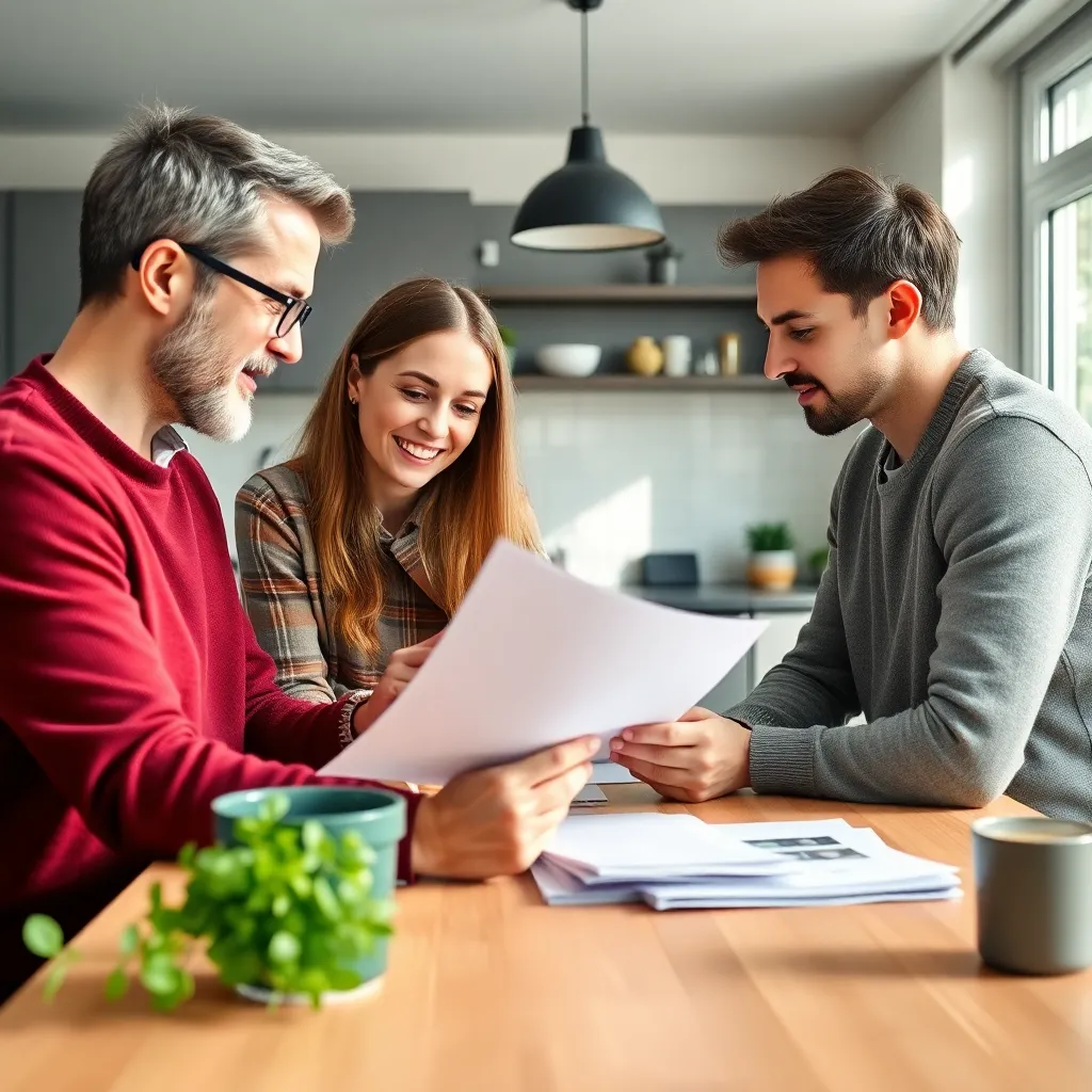 Ouder die kind helpt met spaarvarken en zakgeld