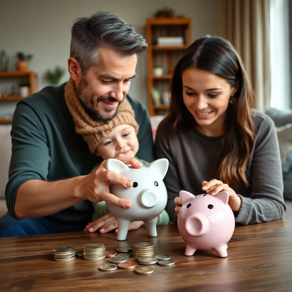 Smartphone met financiële apps op scherm