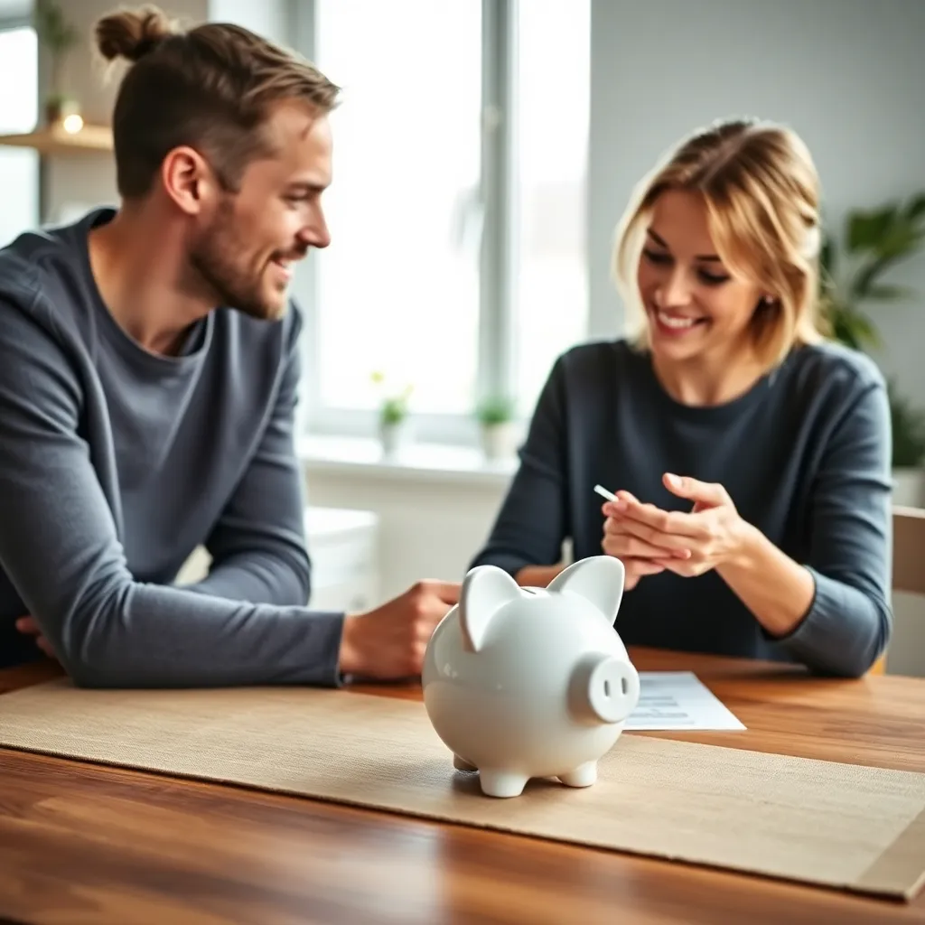 Smartphone met Nederlandse financiële apps op het scherm